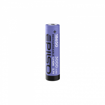 Аккумулятор EPILSO 18650 3000mAh 3.7V 1pcs/bulk без защиты (1/50/600)