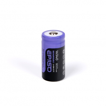 Аккумулятор EPILSO 16340  800mAh 3.7V 1pcs/bulk без защиты (1/50/600)