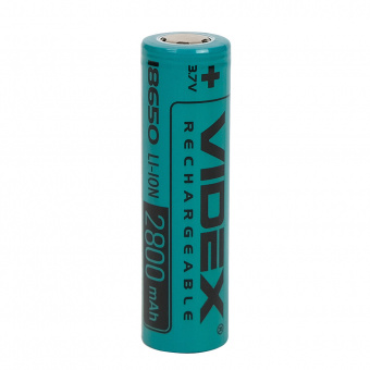 Аккумулятор VIDEX 18650 2800mAh bulk50 без защиты (1/50/600)